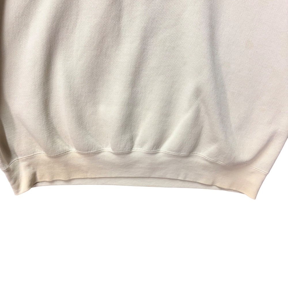 JanSport Indiana University 1990s Cream Embroidered Sweatshirt Vintage Rare IU - Picture 4 of 11